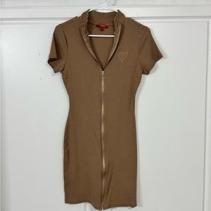 Brown/Tan Guess Dress